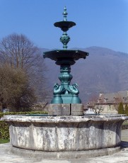 la Fontaine de Sabarrère aux 4 canards (1878)