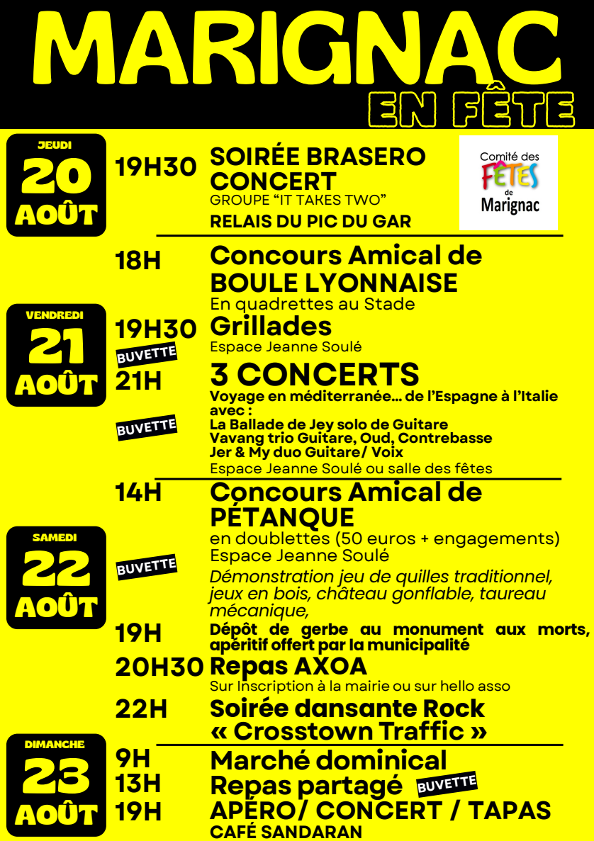 marignac en fete